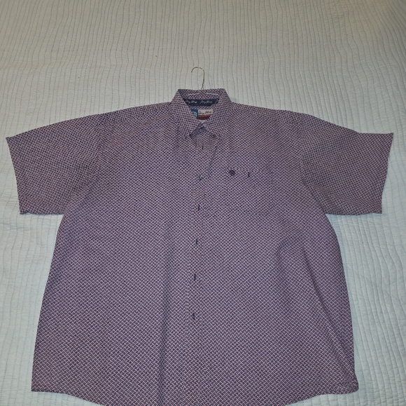 3 George Strait, 1 Cinch and 1 Cody James. 3x short sleeve shirt lot - Picture 7 of 15